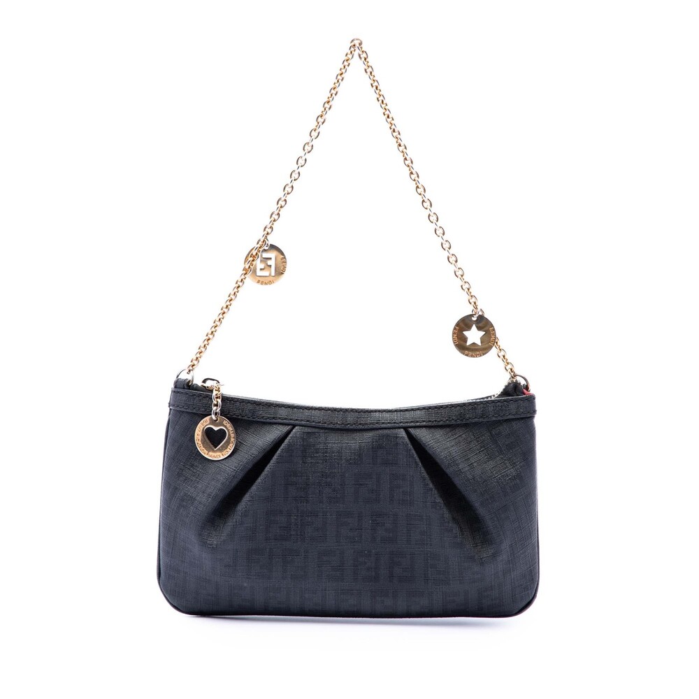 Fendi Zucchino Spalmati Chain Pochette #315958F66B
